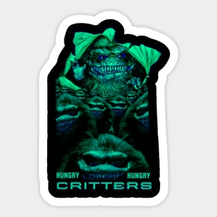 Hungry Hungry Critters Sticker